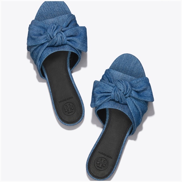Tory Burch Shoes - New Authentic Tory Burch denim Sandals